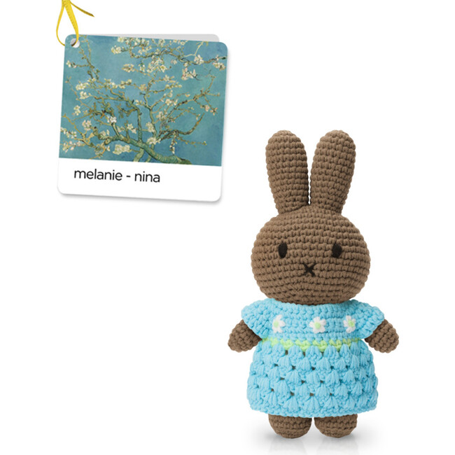 Melanie and her New Almond Blossom Dress