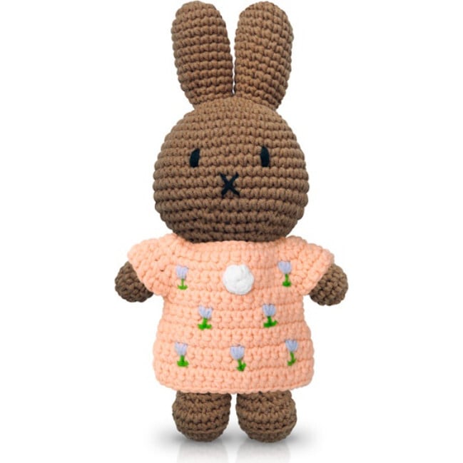 Melanie and her Pastel Pink Tulip Dress