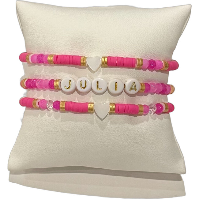 Julia Monogrammed Bracelet Set