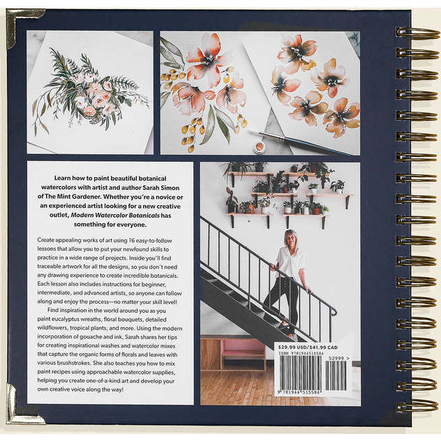 Modern Watercolor Botanicals - Books - 6