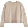 Wool Cashmere Light Relaxed Sweater, Soft Oat - Sweaters - 4