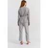 Wool Cashmere Light Wrap Cardigan, Light Grey - Sweaters - 3