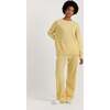 Wool & Cashmere Slouchy Sweater, Soft Yellow - Sweaters - 1 - thumbnail