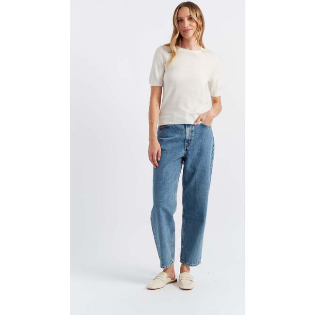 Pure Merino T-shirt, Cream