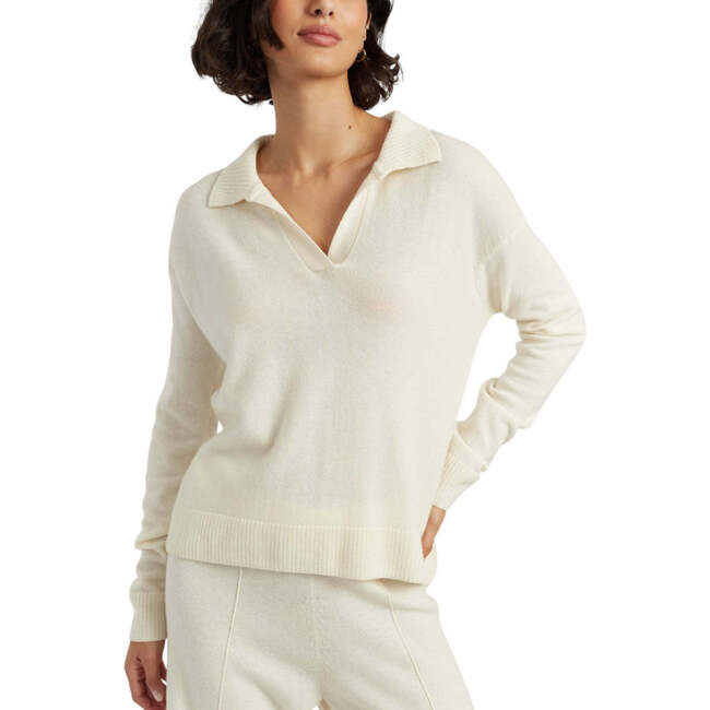 Pure Merino Cardigan, Cream