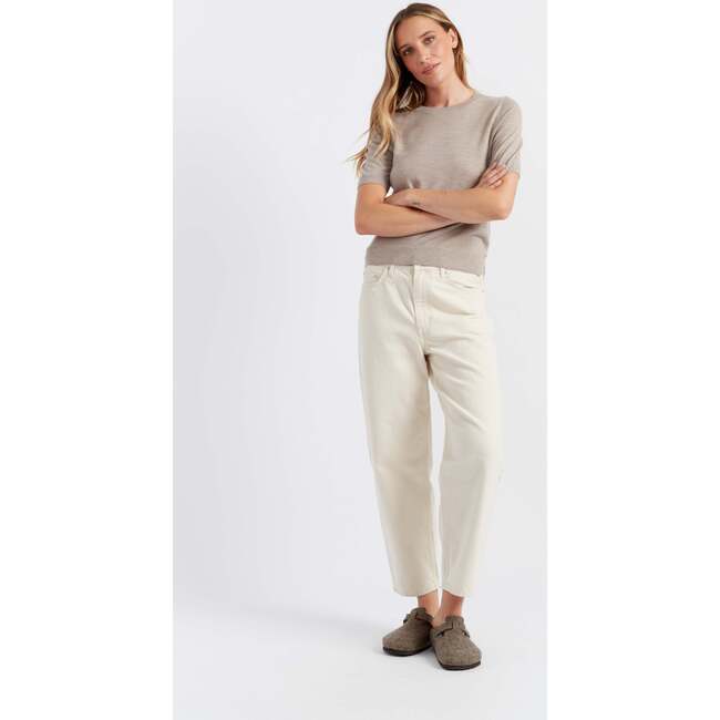 Pure Merino T-shirt, Beige