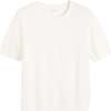 Pure Merino T-shirt, Cream - Sweaters - 3