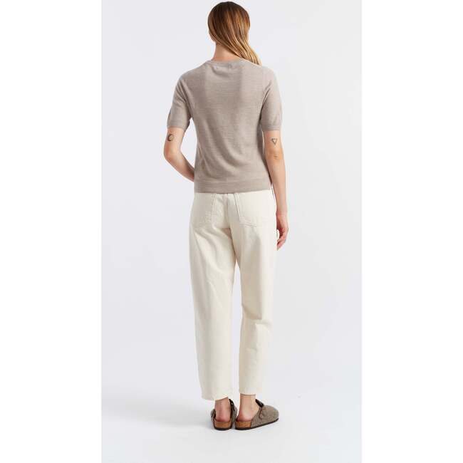 Pure Merino T-shirt, Beige