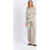 Pure Cashmere Summer Slouchy Sweater, Beige - Sweaters - 2