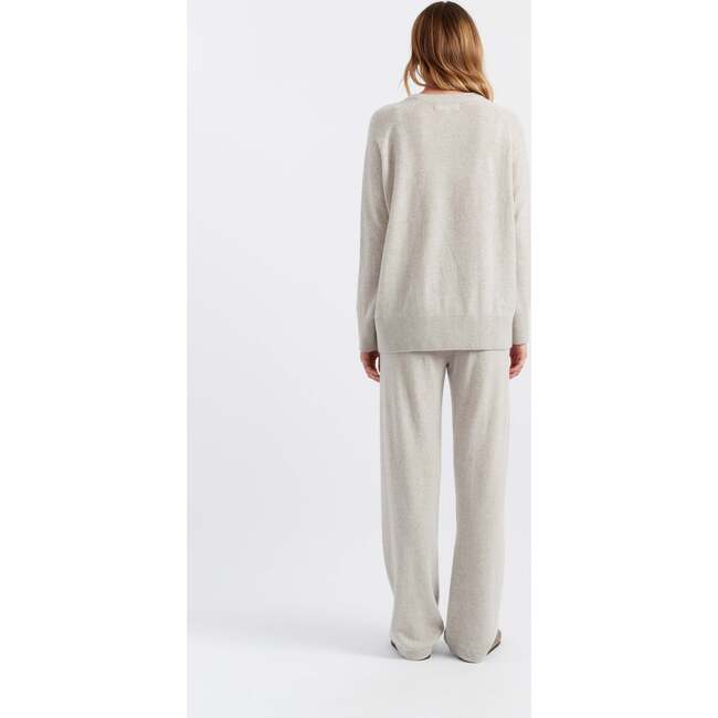 Pure Cashmere Summer Slouchy Sweater, Beige - Sweaters - 3