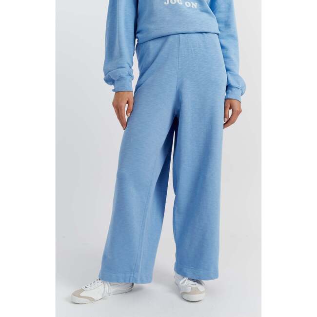 Cotton Snoopy Sweatpants, Blue