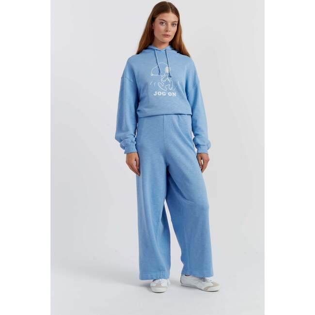 Cotton Snoopy Sweatpants, Blue