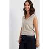 Cloud Cashmere Tank, Taupe - Tank Tops - 1 - thumbnail