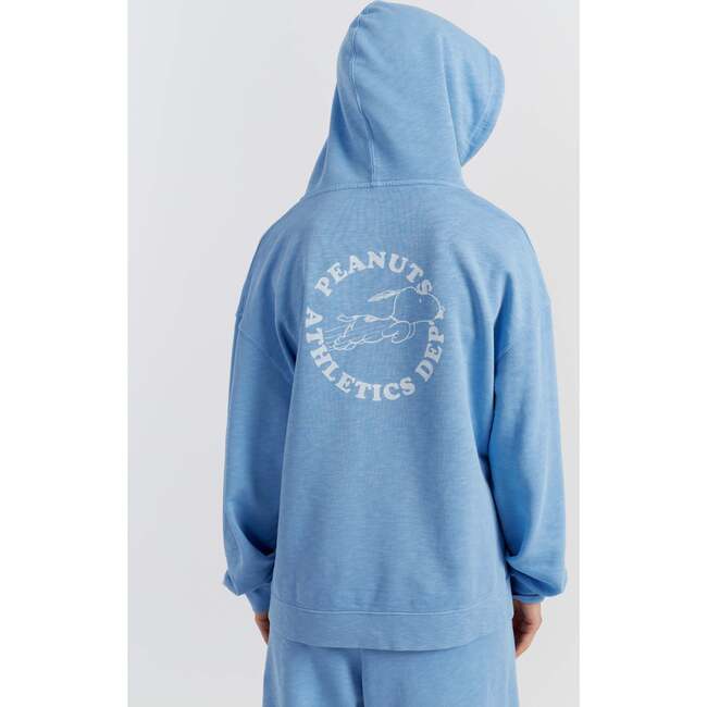 Cotton Jog On Snoopy Hoodie, Blue