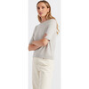 Cloud Cashmere T-Shirt, Beige - Sweaters - 1 - thumbnail