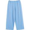 Cotton Snoopy Sweatpants, Blue - Pants - 4