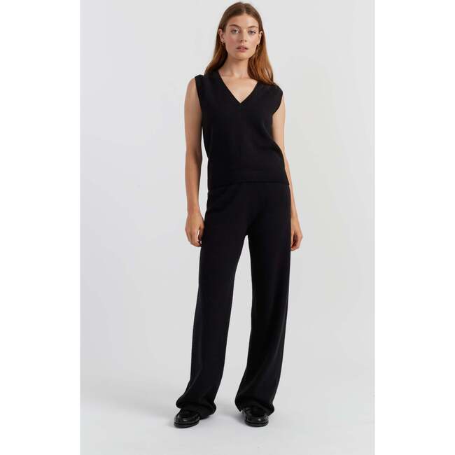 Cloud Cashmere Tank, Black
