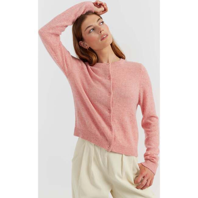 Cloud Cashmere Cardigan, Pink