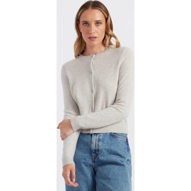 Cloud Cashmere Cardigan, Beige