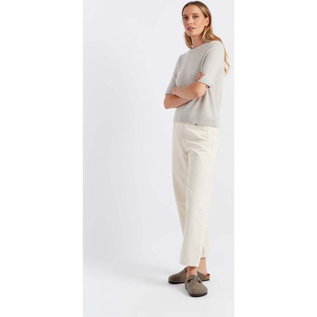 Cloud Cashmere T-Shirt, Beige
