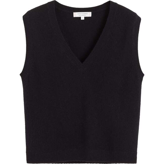 Cloud Cashmere Tank, Black - Tank Tops - 4