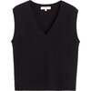 Cloud Cashmere Tank, Black - Tank Tops - 4