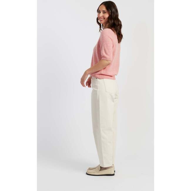 Cloud Cashmere T-Shirt, Pink - Sweaters - 4
