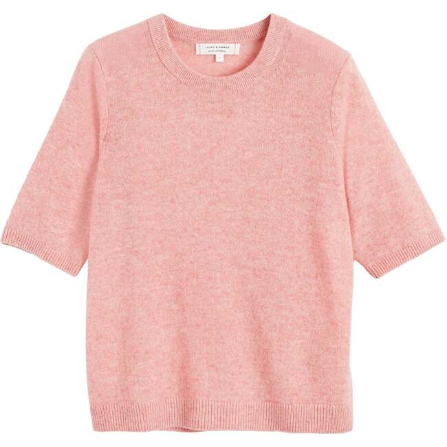 Cloud Cashmere T-Shirt, Pink - Sweaters - 5