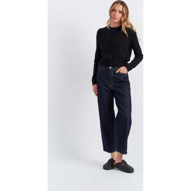 Cloud Cashmere Cardigan, Black - Sweaters - 3