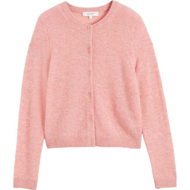 Cloud Cashmere Cardigan, Pink - Sweaters - 4