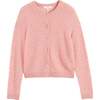 Cloud Cashmere Cardigan, Pink - Sweaters - 4