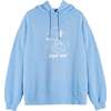Cotton Jog On Snoopy Hoodie, Blue - Sweaters - 5