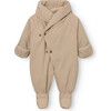 MINI A TURE MATFIANNA fleece lined winter pramsuit - SAVANNAH TAN - Snowsuits - 1 - thumbnail