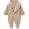 MINI A TURE MATFIANNA fleece lined winter pramsuit - SAVANNAH TAN - Snowsuits - 2