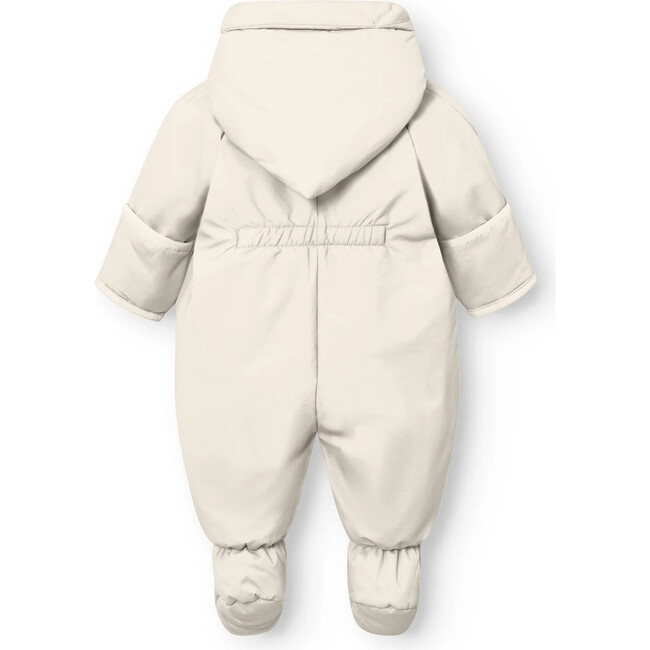 MINI A TURE MATFIANNA fleece lined winter pramsuit, ANGORA CREAM - Snowsuits - 3