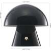 Porcini 7" Contemporary Rechargeable/Cordless Integrated Portable LED Mushroom Table Lamp, Navy - Lighting - 4