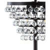 Jemma 60" Crystal/Metal LED Floor Lamp, Bronze / Clear - Lighting - 7 - thumbnail