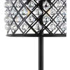 Elizabeth 60" Crystal/Metal LED Floor Lamp, Bronze/Clear - Lighting - 7