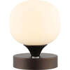 Owen 6.13" Rechargeable Integrated Portable LED Table Lamp, Oil Rubbed Bronze/White - Lighting - 1 - thumbnail