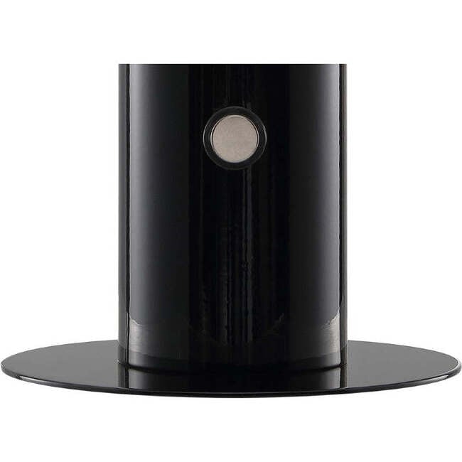 Boletus 10.75" Contemporary Rechargeable/Cordless Integrated Portable LED Mushroom Table Lamp, Black - Lighting - 7