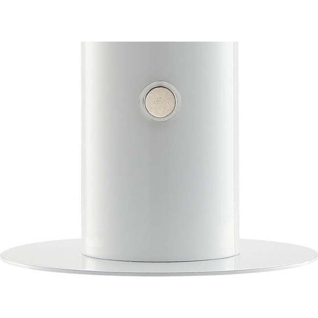 Suillius 11" Contemporary Rechargeable/Cordless Integrated Portable LED Mushroom Table Lamp, White - Lighting - 7