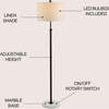 June 65" Adjustable Metal/Marble LED Floor Lamp, Oil Rubbed Bronze - Lighting - 3 - thumbnail