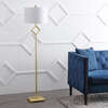 Juno 62.5" Transitional Glam Metal LED Floor Lamp, Gold Painting - Lighting - 5
