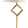 Juno 62.5" Transitional Glam Metal LED Floor Lamp, Gold Painting - Lighting - 6
