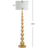 Adriana 62.5" Contemporary Transitional Metal LED Floor Lamp, Gold Painting - Lighting - 4 - thumbnail