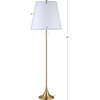 Amelia 63" Metal LED Floor Lamp, Brass - Lighting - 4 - thumbnail