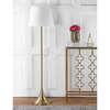 Amelia 63" Metal LED Floor Lamp, Brass - Lighting - 5 - thumbnail