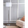 Aubrey 59.5" Crystal / Metal LED Floor Lamp, Clear/Chrome - Lighting - 5
