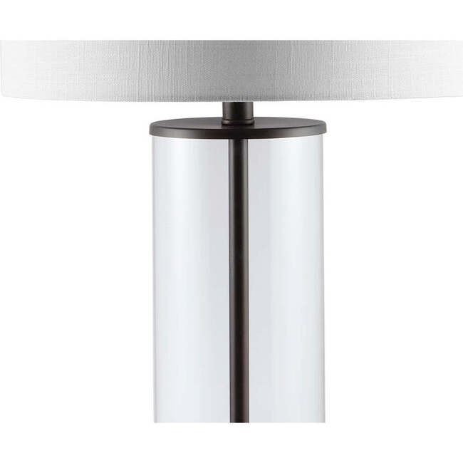 Collins 29.25" Glass LED Table Lamp, Oil Rubbed Bronze - Lighting - 5