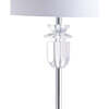 Aria 63" Crystal/Metal LED Floor Lamp, Clear/Chrome - Lighting - 6